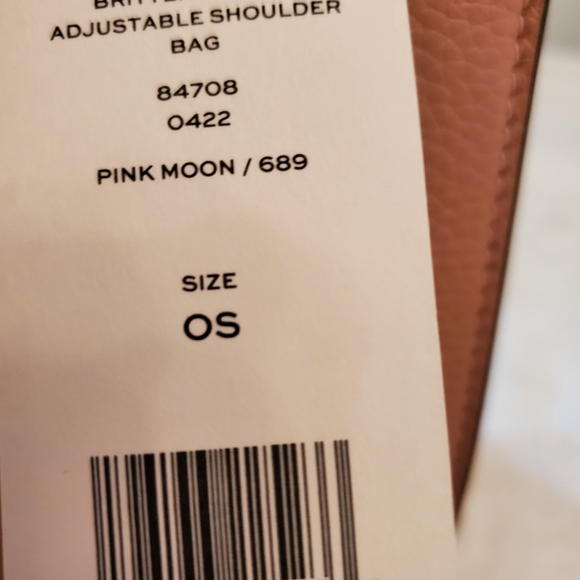 #03390 BRAND NEW W/TAGS! FABULOUS! TORY BURCH Britten Adjustable Strap - Picture 10 of 14